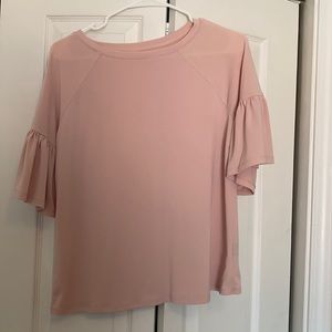 Blush blouse. Size petite small